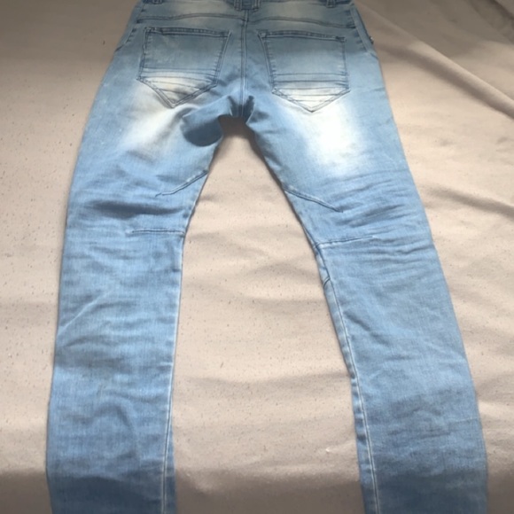 low crotch Kuwalla distressed jeans - Picture 2 of 2